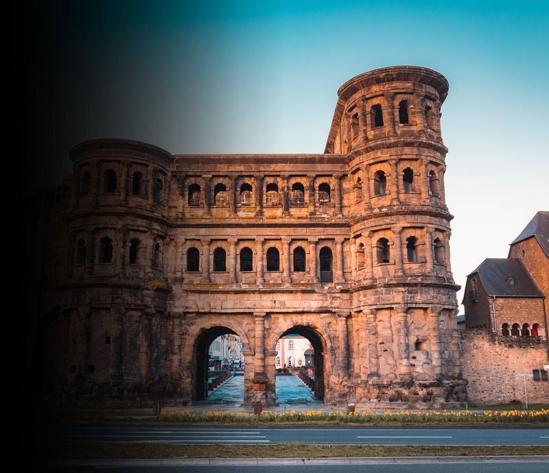 Die Porta Nigra in Trier