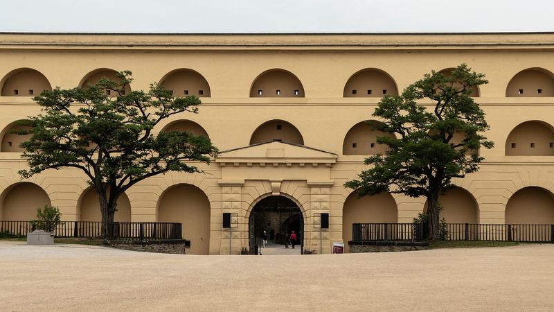 Festung Ehrenbreitstein über Koblenz
